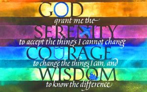 the prayer of serenity - god grant me serenity