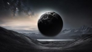 Concept Of Black Moon